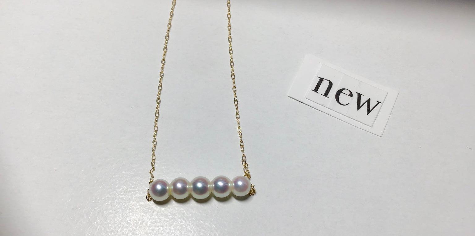 K18 necklace. ✴︎ – Yamashita-Pearl