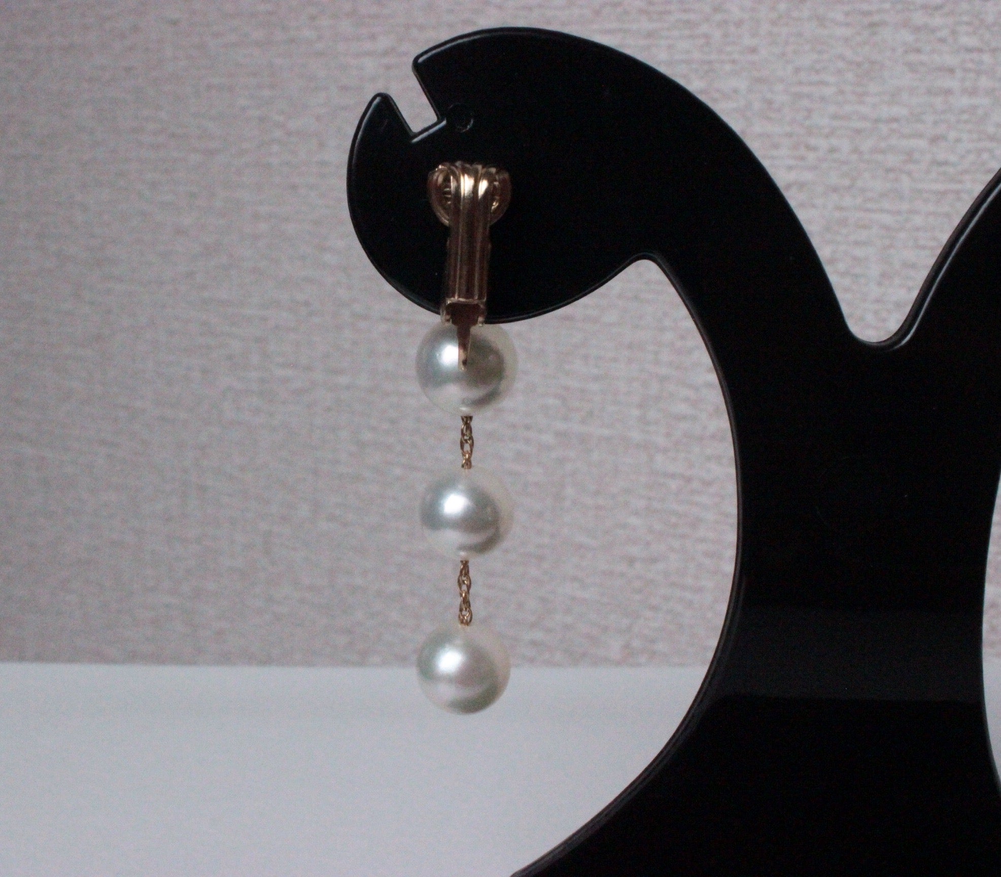 プチ 3粒真珠イヤリング k14ゴールドフィルド – Yamashita-Pearl