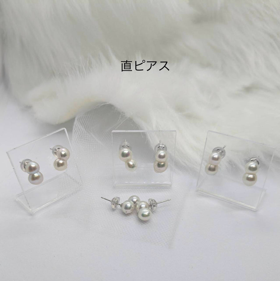 プチ snow man ピアス – Yamashita-Pearl