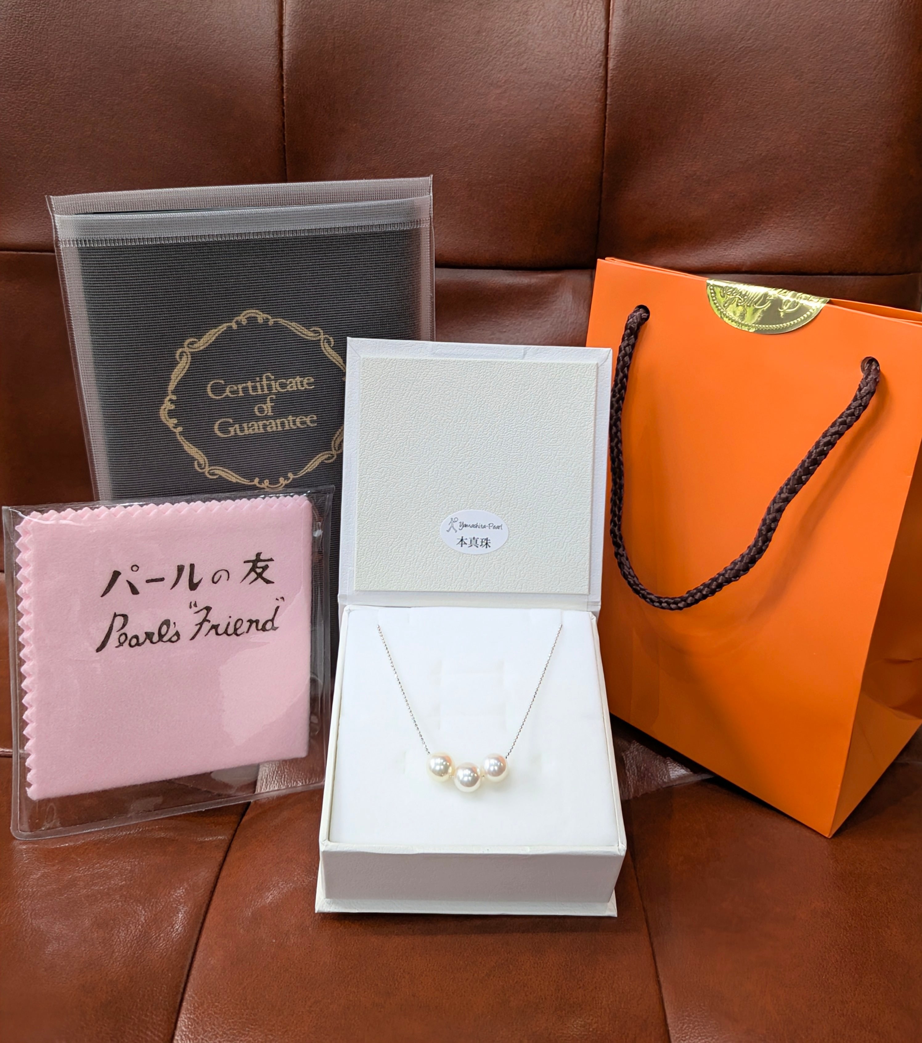 プチ3 宇和島産あこや真珠 3粒スルーネックレス – Yamashita-Pearl
