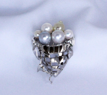 Marquise775 pearl wall decoration pendant brooch