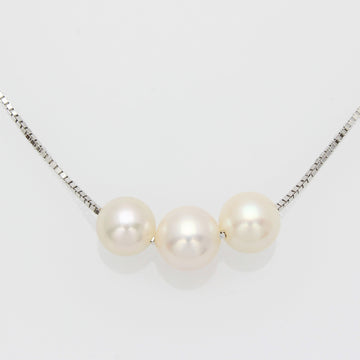 Petit 3 3 Akoya pearls from Uwajima through necklace