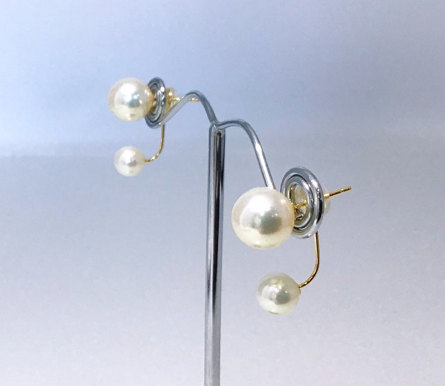 K18 design catch earrings 218