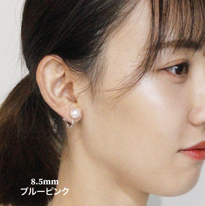 SILVER 1粒真珠イヤリング size 7.0〜8.5mm – Yamashita-Pearl
