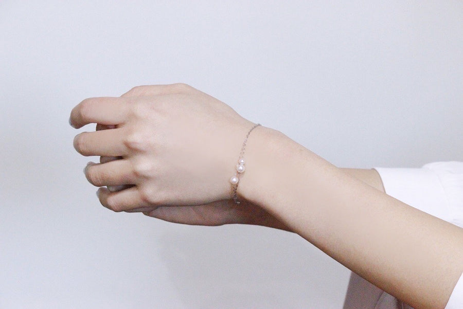 petite platinum bracelet