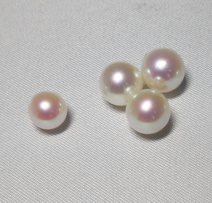 Petit 9 Uwajima pearl gold-filled chain-through necklace