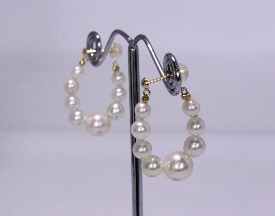 Design earrings K18