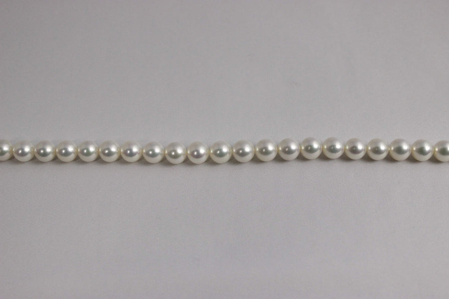 No.19 Formal-175 Pearl Necklace 8.5mm Blue Pink
