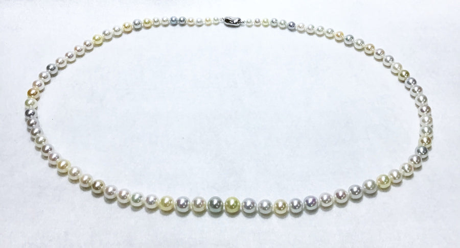 20-177 Multicolor long necklace 70cm