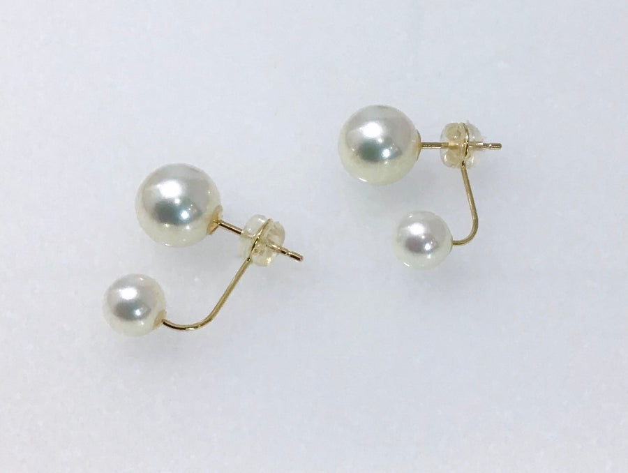 K18 design catch earrings 218