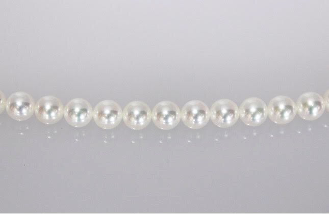 No.20 Formal-198 Pearl Necklace 8.0mm White